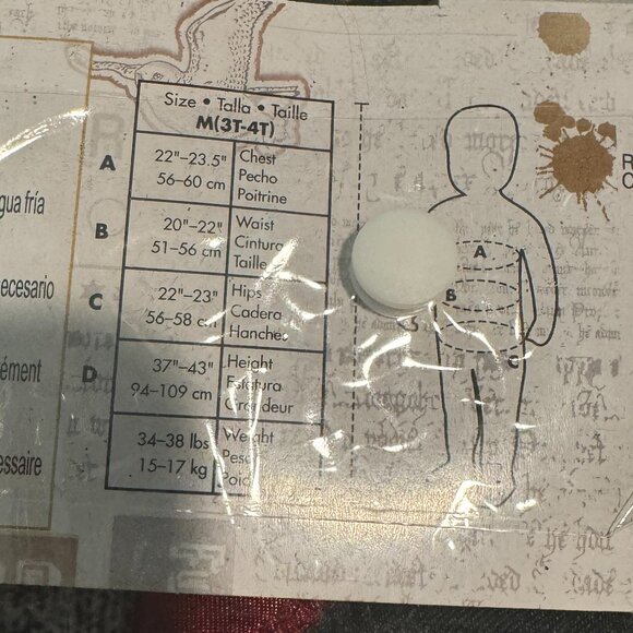 Disguise Harry Potter Black Kids Classic Halloween Costume for Boys Outfit 3T - Picture 6 of 6